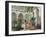 The Court of the Harem-Albert Girard-Framed Giclee Print