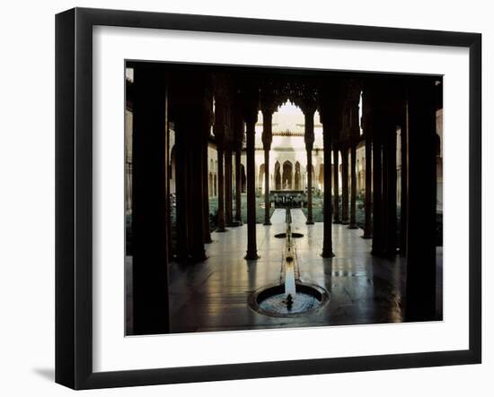 The Court of the Lions-Werner Forman-Framed Giclee Print