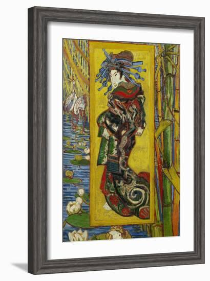 The Courtesan (After Eise), 1887-Vincent van Gogh-Framed Giclee Print