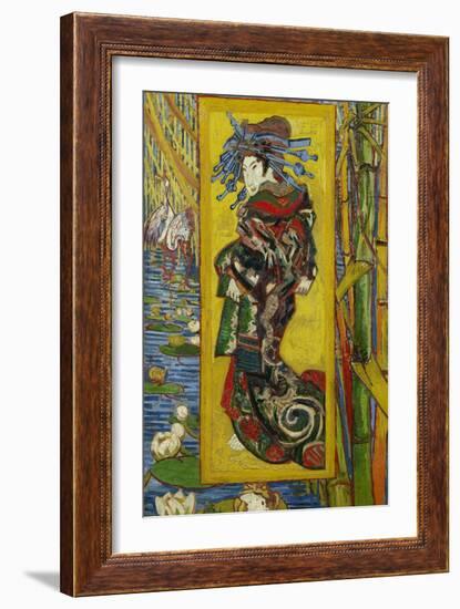 The Courtesan (After Eise), 1887-Vincent van Gogh-Framed Giclee Print