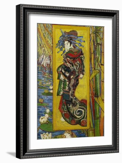 The Courtesan (After Eise), 1887-Vincent van Gogh-Framed Giclee Print