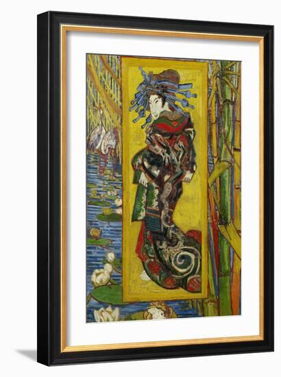 The Courtesan (After Eise), 1887-Vincent van Gogh-Framed Giclee Print