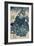 The Courtesan Hanao of Ogi-ya-Kuniyoshi Utagawa-Framed Giclee Print