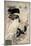 The Courtesan Ichikawa of the Matsuba Establishment, Late 1790s-Kitagawa Utamaro-Mounted Giclee Print