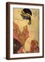 The Courtesan Yosooi of the Matsubaya House, C1800-Kitagawa Utamaro-Framed Giclee Print
