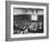 The Courtroom Crowded with Lawyers and Defendents During the Nuremberg Trial-Ed Clark-Framed Photographic Print