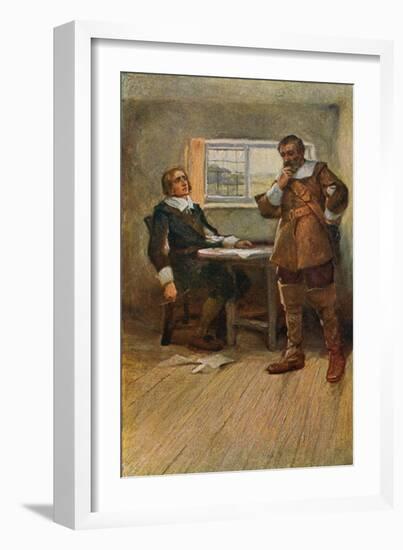 The Courtship of Miles Standish-Arthur A. Dixon-Framed Giclee Print