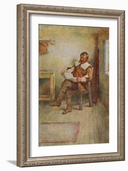 The Courtship of Miles Standish-Arthur A. Dixon-Framed Giclee Print