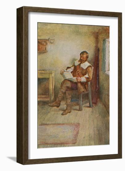 The Courtship of Miles Standish-Arthur A. Dixon-Framed Giclee Print