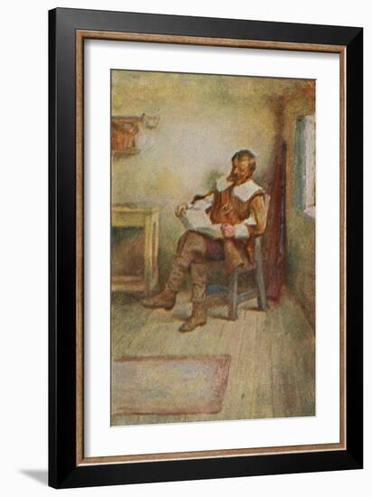 The Courtship of Miles Standish-Arthur A. Dixon-Framed Giclee Print