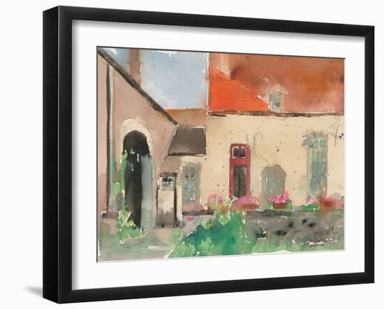 The Courtyard Moment I-Samuel Dixon-Framed Art Print