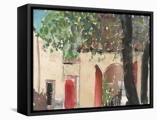 The Courtyard Moment II-Samuel Dixon-Framed Stretched Canvas