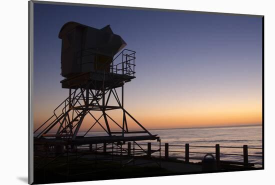 The Cove with lifeguard stand, La Jolla, San Diego, California, USA-Bill Bachmann-Mounted Photographic Print