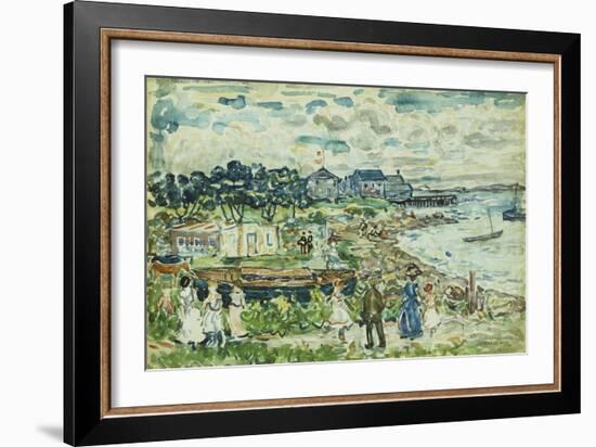 The Cove-Maurice Brazil Prendergast-Framed Giclee Print