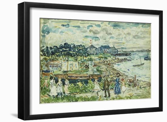 The Cove-Maurice Brazil Prendergast-Framed Giclee Print