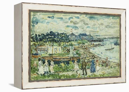 The Cove-Maurice Brazil Prendergast-Framed Premier Image Canvas