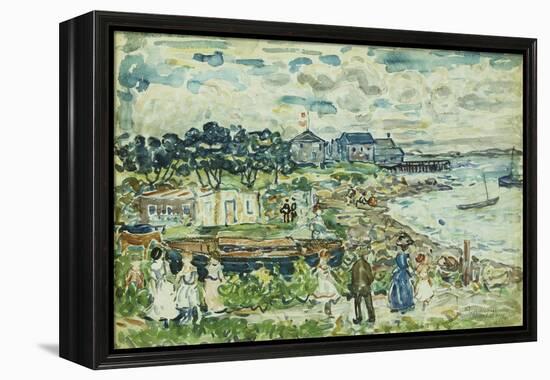 The Cove-Maurice Brazil Prendergast-Framed Premier Image Canvas