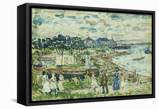 The Cove-Maurice Brazil Prendergast-Framed Premier Image Canvas