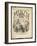 The Cover of the First Issue of Punch or the London Charivari-null-Framed Art Print