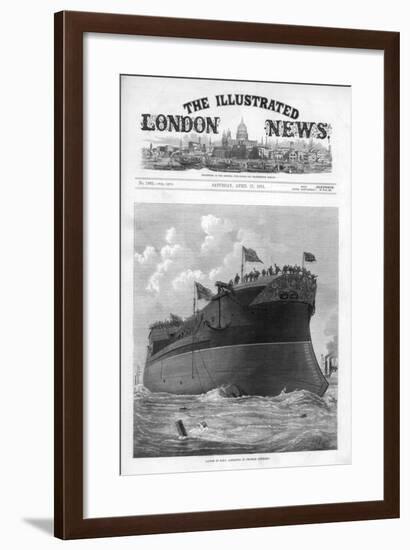 The Cover of the Illustrated London News, 17th April 1875-JR Wells-Framed Giclee Print