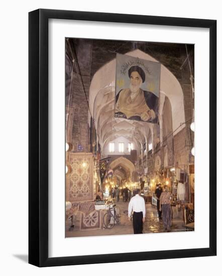 The Covered Bazaar, Isfahan, Iran, Middle East-Sergio Pitamitz-Framed Photographic Print