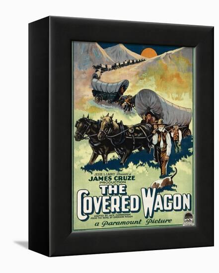 The Covered Wagon, 1923-null-Framed Stretched Canvas