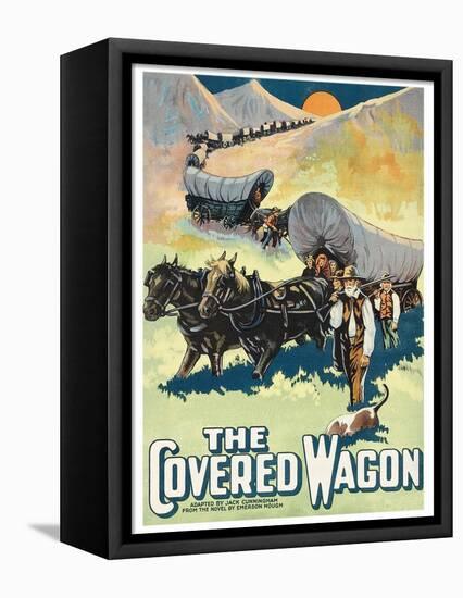 The Covered Wagon-null-Framed Stretched Canvas