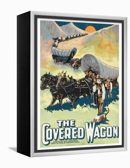 The Covered Wagon-null-Framed Stretched Canvas