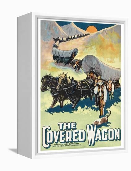 The Covered Wagon-null-Framed Stretched Canvas