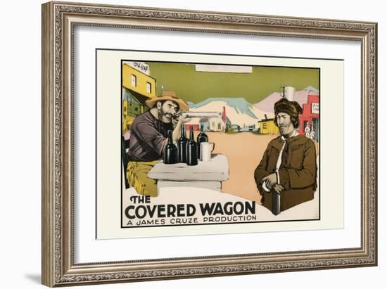 The Covered Wagon-null-Framed Art Print