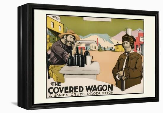 The Covered Wagon-null-Framed Stretched Canvas
