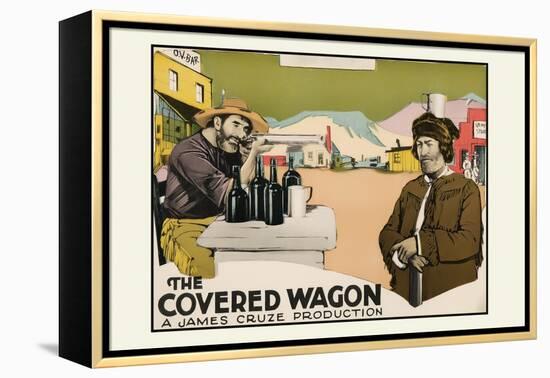 The Covered Wagon-null-Framed Stretched Canvas