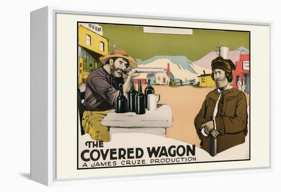 The Covered Wagon-null-Framed Stretched Canvas