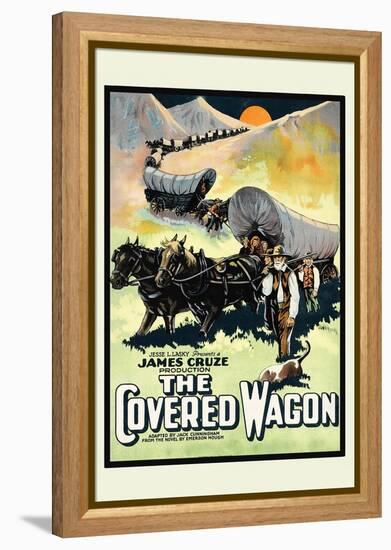 The Covered Wagon-null-Framed Stretched Canvas