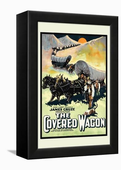 The Covered Wagon-null-Framed Stretched Canvas