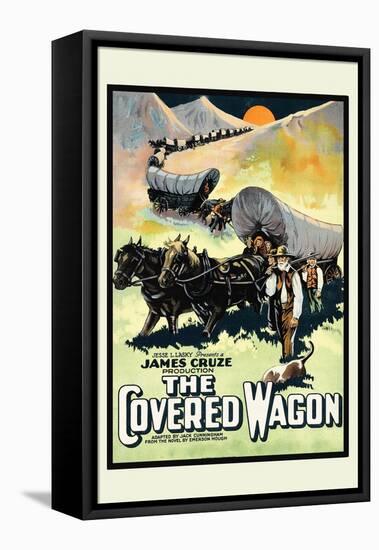 The Covered Wagon-null-Framed Stretched Canvas