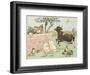 The Cow Jumped Over the Moon-Randolph Caldecott-Framed Photographic Print