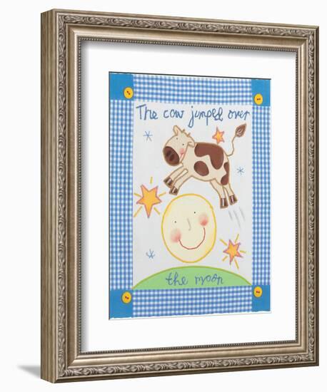 The Cow Jumped Over the Moon-Sophie Harding-Framed Art Print