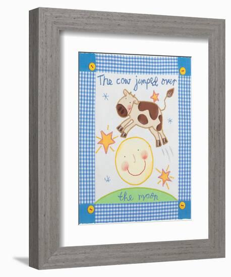 The Cow Jumped Over the Moon-Sophie Harding-Framed Art Print