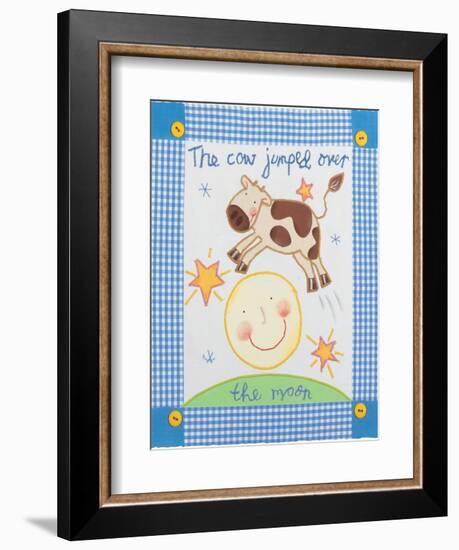 The Cow Jumped Over the Moon-Sophie Harding-Framed Art Print