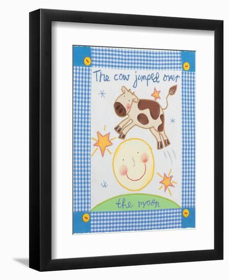 The Cow Jumped Over the Moon-Sophie Harding-Framed Art Print