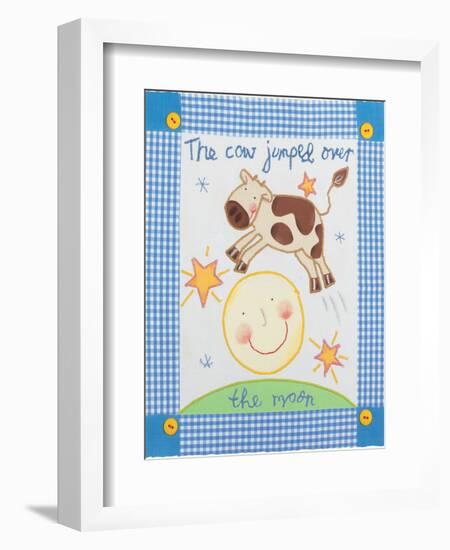 The Cow Jumped Over the Moon-Sophie Harding-Framed Art Print