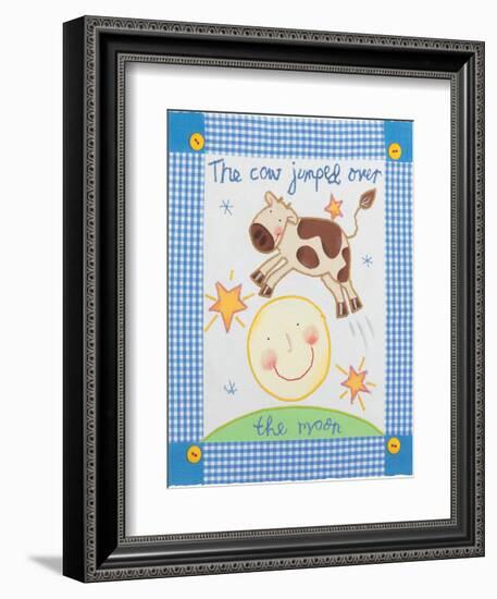 The Cow Jumped Over the Moon-Sophie Harding-Framed Art Print