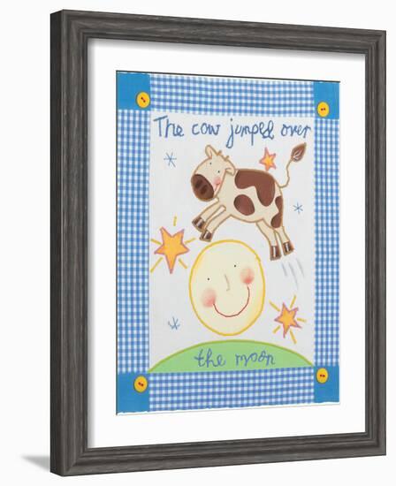 The Cow Jumped Over the Moon-Sophie Harding-Framed Premium Giclee Print