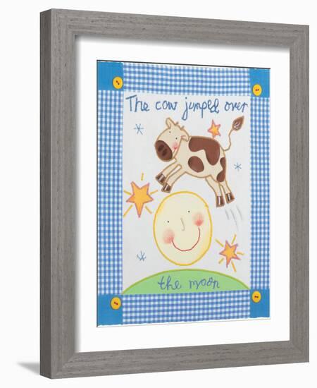The Cow Jumped Over the Moon-Sophie Harding-Framed Premium Giclee Print
