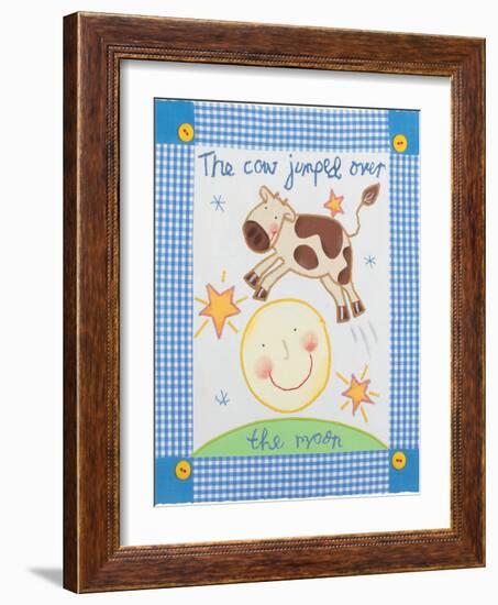 The Cow Jumped Over the Moon-Sophie Harding-Framed Premium Giclee Print