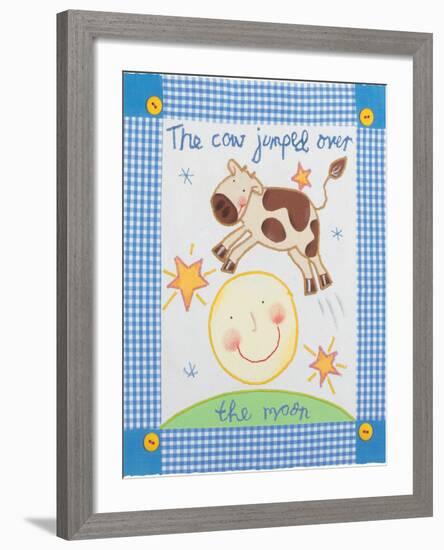 The Cow Jumped Over the Moon-Sophie Harding-Framed Premium Giclee Print