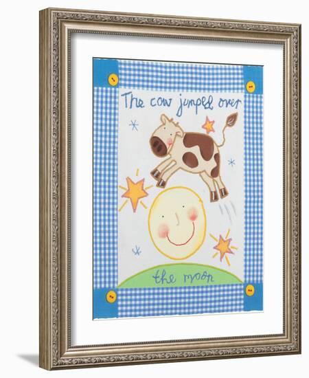 The Cow Jumped Over the Moon-Sophie Harding-Framed Art Print