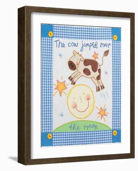 The Cow Jumped Over the Moon-Sophie Harding-Framed Art Print