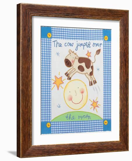 The Cow Jumped Over the Moon-Sophie Harding-Framed Art Print